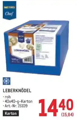 Metro Multivit Chef Leberknödel Angebot