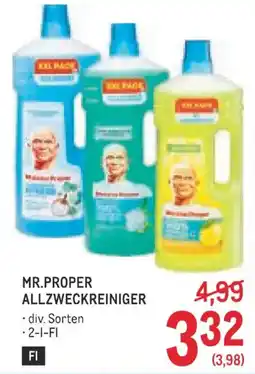 Metro Mr. Proper Allzweckreiniger Angebot
