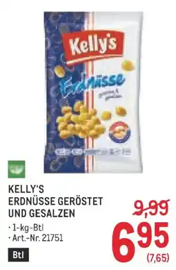 Metro Kelly's Erdnüsse geröstet und gesalzen Angebot