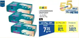 Metro Latexhandschuhe ungepudert Angebot