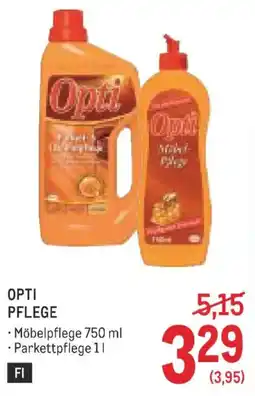 Metro Opti Pflege Angebot