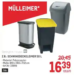 Metro Mülleimer* Angebot