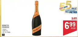 Metro Mionetto Prosecco Angebot