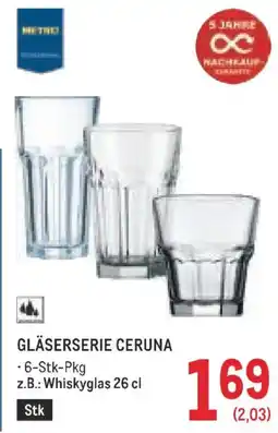 Metro Gläserserie Ceruna Angebot