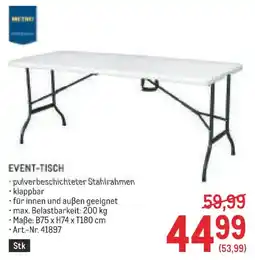 Metro Event-Tisch Angebot