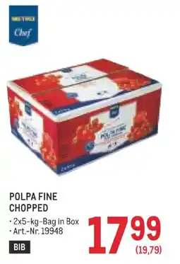 Metro Chef Polpa Fine Chopped Angebot
