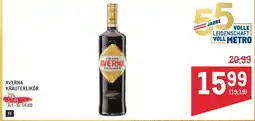 Metro Averna Kräuterlikör Angebot