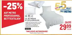 Metro Metro Professional Betttextilien Angebot