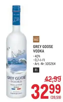 Metro Grey Goose Vodka Angebot