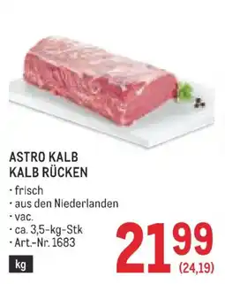 Metro Astro Kalb Kalb Rücken Angebot
