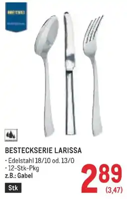 Metro Besteckserie Larissa Angebot