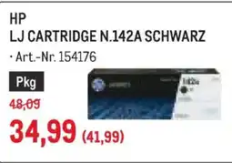 Metro HP LJ CARTRIDGE N.142A SCHWARZ Angebot