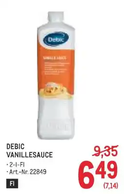 Metro Debic Vanillesauce Angebot
