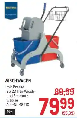 Metro Wischwagen Angebot