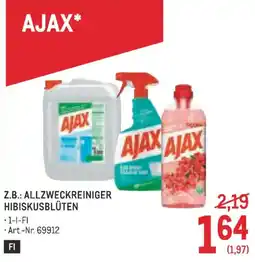 Metro Ajax Allzweckreiniger Hibiskusblüten Angebot