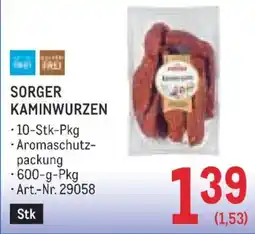 Metro Sorger Kaminwurzen Angebot