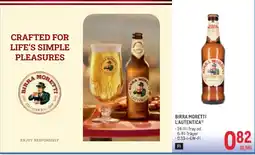 Metro Birra Moretti L'Autentica Angebot