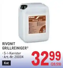 Metro Rivonit Grillreiniger Angebot