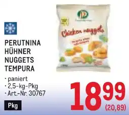 Metro Perutnina Hühner Nuggets Tempura Angebot