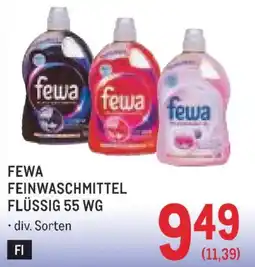 Metro Fewa Feinwaschmittel Angebot