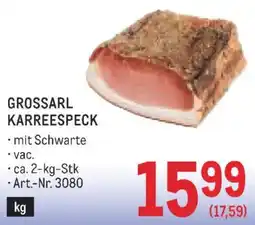 Metro Grossarl Karreespeck Angebot
