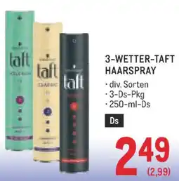 Metro 3-Wetter-Taft Haarspray Angebot