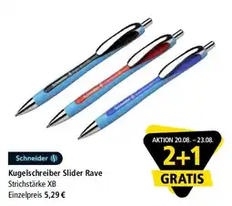 Pagro Diskont Schneider Kugelschreiber Slider Rave Angebot