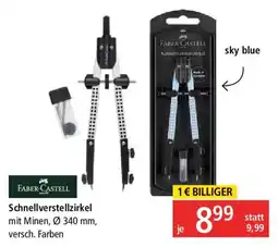 Pagro Diskont Faber-Castell Schnellverstellzirkel Angebot