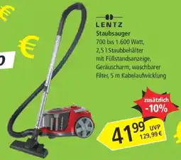 Pagro Diskont LENTZ Staubsauger Angebot