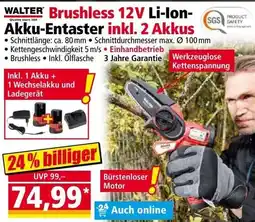 Norma WALTER Brushless 12V Li-Ion-Akku-Entaster Angebot