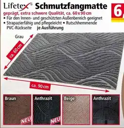 Norma Lifetex Schmutzfangmatte Angebot