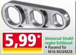 Norma Universal-Strahl-regler-Schlüssel Angebot