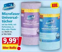 Norma Saubermax Microfaser Universal-tücher Angebot