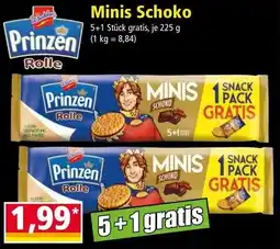 Norma Prinzen Rolle Minis Schoko Angebot