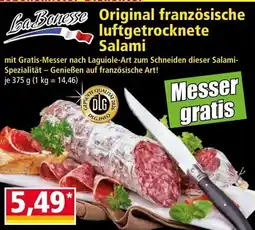 Norma La Bonesse Original französische luftgetrocknete Salami Angebot