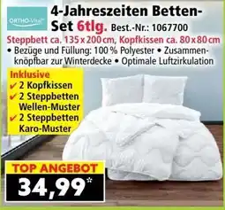 Norma ORTHO-Vital 4-Jahreszeiten Betten-Set Angebot