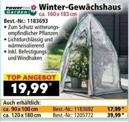 Norma Winter-Gewächshaus Angebot