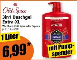 Norma Old Spice 3in1 Duschgel Extra-XL Angebot