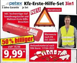 Norma Kfz- Erste-Hilfe-Set 3in1 Angebot