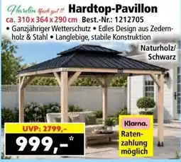 Norma Hardtop-Pavillon Angebot