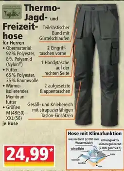 Norma Thermo-Jagd- und Freizeithose Angebot