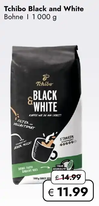 Travel FREE Tchibo Black and White Bohnen Angebot