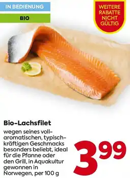 Billa Bio-Lachsfilet Angebot