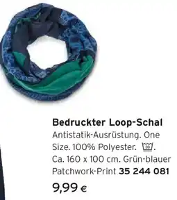 Tchibo Eduscho Bedruckter Loop-Schal Angebot