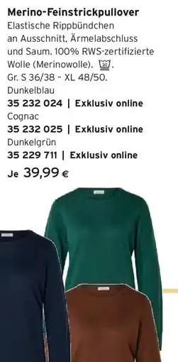 Tchibo Eduscho Merino-Feinstrickpullover Angebot