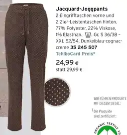 Tchibo Eduscho Jacquard-Joggpants Angebot