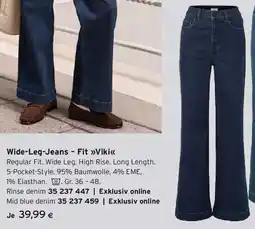 Tchibo Eduscho Wide-Leg-Jeans - Fit »Viki« Angebot