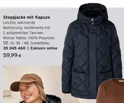 Tchibo Eduscho Steppjacke mit Kapuze Angebot