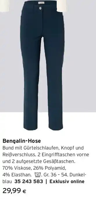 Tchibo Eduscho Bengalin-Hose Angebot
