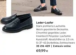 Tchibo Eduscho Leder-Loafer Angebot